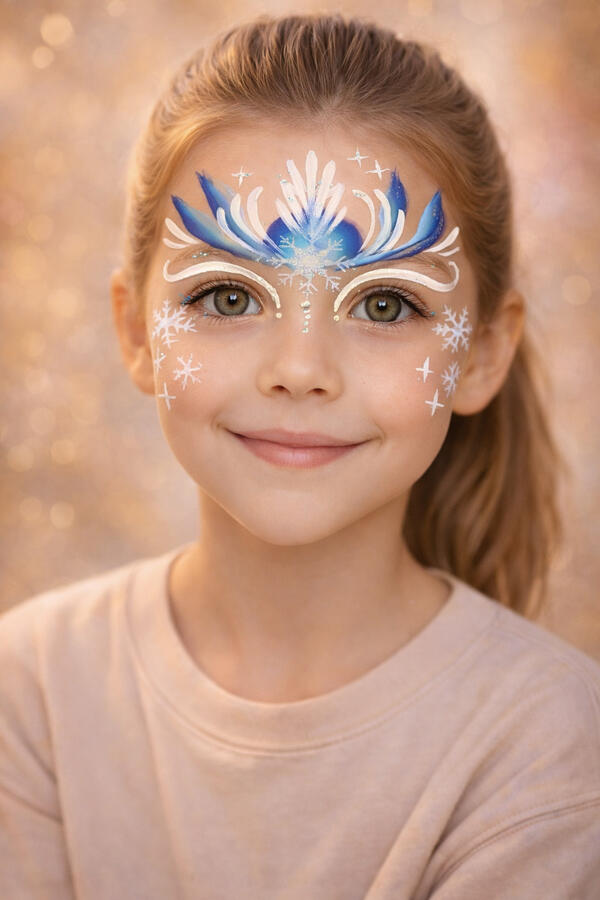 Fairy face paint Fairy face paint